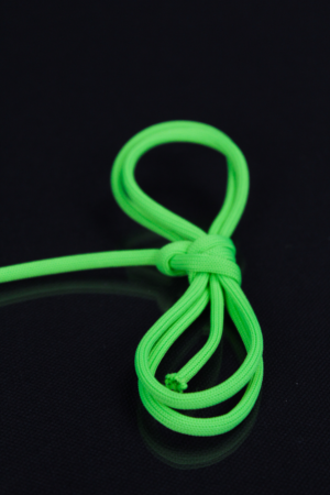 Corde vert fluo 3,5 mm vendu au mètre