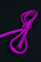 Corde rose fluo 6 mm vendu au mtre