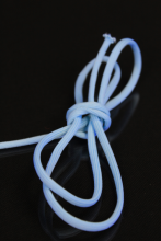 Corde bleu fluo 3,5 mm vendu au mtre
