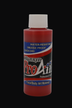 ProAiir HYBRID Rouge Radiation Fluo- Fard liquide pour arographe - 2oz (60 ml) - Waterproof