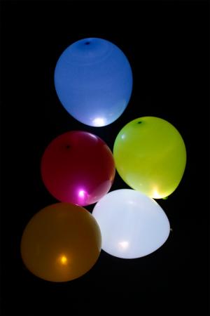Lot de 25 ballons lumineux LED