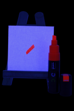 Marqueur POSCA 8 mm UV Rouge Fluo