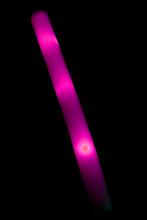 Bton lumineux led rose - 47 cm