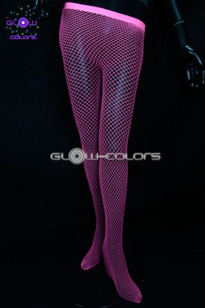 collant resille rose fluo