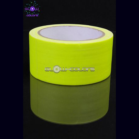 Adhésif jaune fluo 5cmX10m