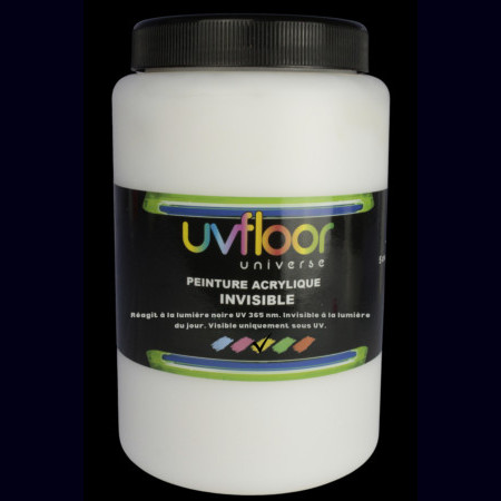 Peinture invisible jaune 1L 