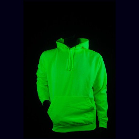 Sweat jaune fluo UV