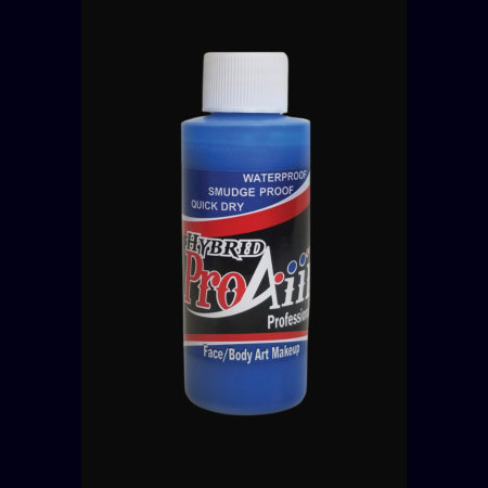 ProAiir HYBRID Bleu Fluo - Fard liquide pour aérographe - 2oz (60 ml) - Waterproof