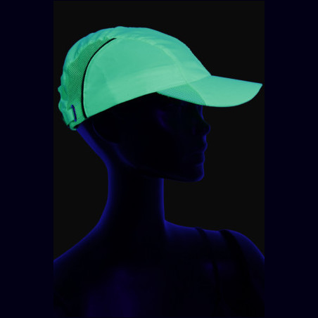 Casquette fluo verte