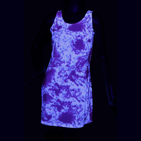 Robe ensanglanté fluo