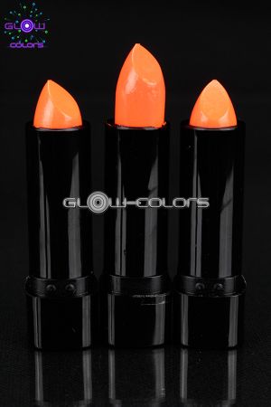 Rouge à lèvres orange fluo UV