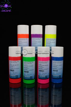 Pack Fard liquide 7 couleurs fluorescentes 250ml