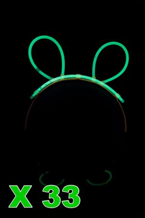 Kit de 33 oreilles de souris verte