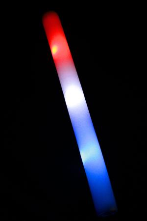 Bâton lumineux led tricolore - 47 cm