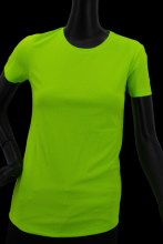 T-shirt sport vert fluo femme XS