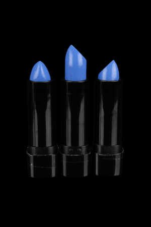 Rouge à lèvres bleu fluo UV