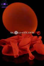 Ballon UV fluorescent 30cm orange