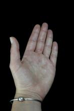 Hygiène des mains gel invisible UV vert