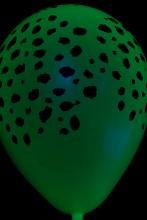 50 Ballons Fluo Safari assortiment de couleurs