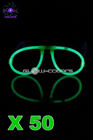 Kit 50 lunettes fluo verte