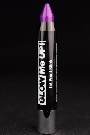 Crayon maquillage fluo large violet UV