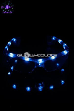 Lunette lumineuse LED Bleu