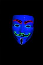 Masque lumineux Anonymous