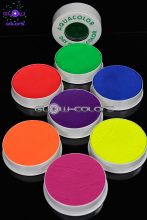  Pack Aquacolor 7 couleurs fluorescentes 30g