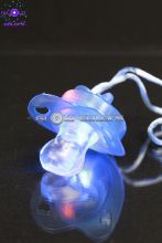 Tétine Clignotante LED  Bleu
