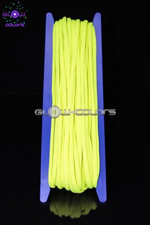 Corde jaune fluo 6 mm x 20 m