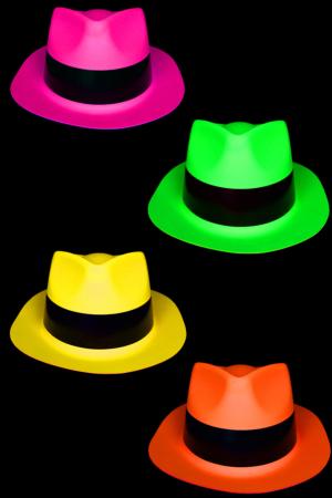 Chapeaux souples pour enfants et adultes lot de 12 The Glowhouse Lot de 12 chapeaux de fête en plastique pour enfants et adultes 