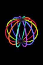 Boule fluo lumineuse multicolore lanterne