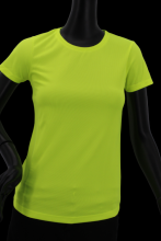T-shirt sport jaune fluo femme XS