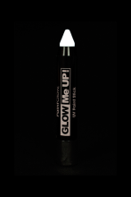 Crayon maquillage fluo large blanc UV