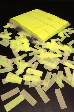 Confetti jaune fluo slow fall M1 1 kg