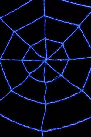 Toile d'araignée géante fluo blanche 3,60 M X 3,60 M