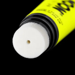 Maquillage fluo UV avec applicateur éponge - 75 ml - Jaune