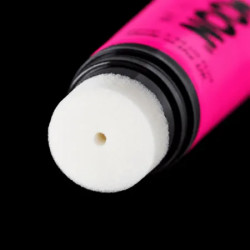 Maquillage fluo UV avec applicateur éponge - 75 ml - Rose