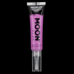 Maquillage Fluo avec Applicateur Pinceau - 15 ml - Violet