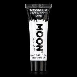 Tube Maquillage Blanc Fluo 12ml