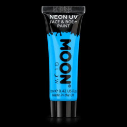 Tube Maquillage Bleu Fluo 12ml