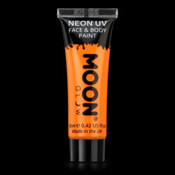 Tube Maquillage Orange Fluo 12ml