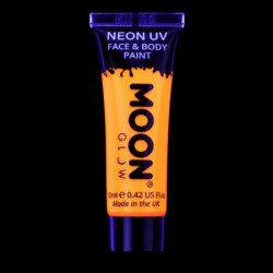 Tube Maquillage Orange Fluo 12ml